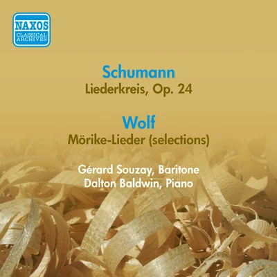 Gérard Souzay SCHUMANN, R.: LiederkreisWOLF, H.: Morike Lieder (excerpts) (Souzay) (1956)