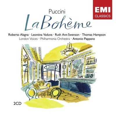 Enrico FissoreAcademy of St. Martin in the FieldsSir Neville Marriner曹秀美Raul GimenezAmbrosian Opera ChorusSusanne MentzerSimone Alaimo Puccini - La Bohème