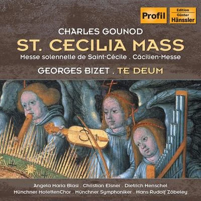 Wilfried HillerElisabeth WoskaEdeltraud KnabelWaldtraut Mastrogiovanni-KraxnerSoloist der Aurelius Sängerknaben CalwHans Rudolf ZöbeleyMünchener PercussionsensembleResidenzOrchester MünchenMünchner MotettenChorRegina Klepper GOUNOD: St. Cecilia MassBIZET: Te Deum