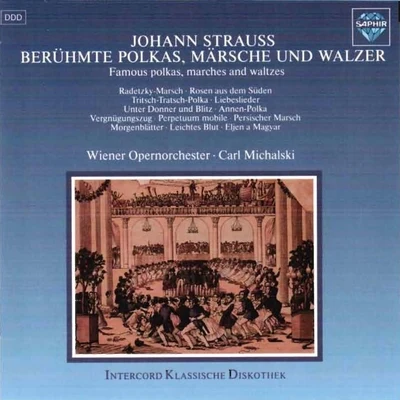 Strauss I II: Berühmte Polkas, Märsche und Walzer 專輯 Wiener Opernorchester/Helge Glöckner/Laurance Molden/Elfi Monsberger/Petre Monteanu