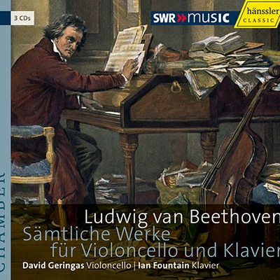 Aza AmintaevaDavid GeringasDmitri KabalevskyFrançois Francoeur BEETHOVEN, L. van: Cello and Piano Works (Complete) (Geringas, Fountain)