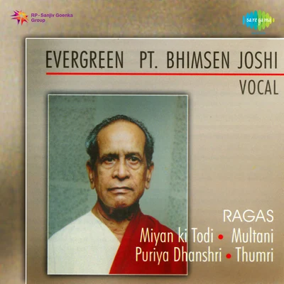 Evergreen Pandit Bhimsen Joshi Vocal 專輯 Pt. Bhimsen Joshi/N. Rajam/Pt. Pannalal Ghosh/Jagjit Singh/Ustad Amir Khan