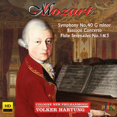 Mozart, W.A.: symphony no. 40bassoon concerto, K. 191flute quartets no是. 1 安定 3 (M. Schubert, Cologne new philharmonic, Hart UN館) 專輯 Cologne New Philharmonic Orchestra/Volker Hartung