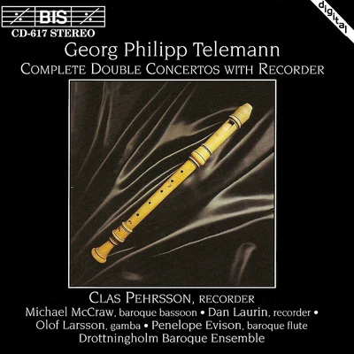 TELEMANN: Complete Double Concertos with Recorder 專輯 Drottningholm Baroque Ensemble