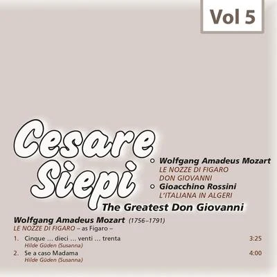 Cesare Siepi - The Greatest Don Giovanni, Vol. 5 專輯 Cesare Siepi