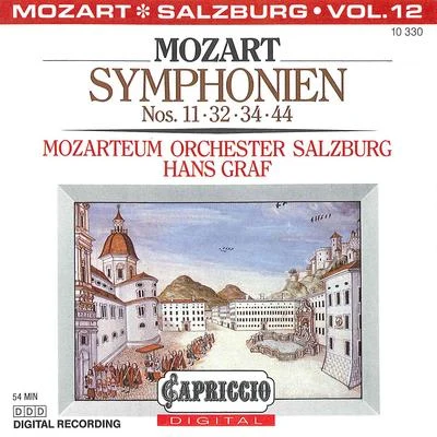 Hans Graf MOZART, W.A.: Symphonies, Vol. 12 (Salzburg Mozarteum Orchestra, Graf) - Nos. 11, 32, 34, 44