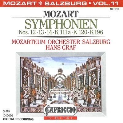 MOZART, W.A.: Symphonies, Vol. 11 (Salzburg Mozarteum Orchestra, Graf) - Nos. 12, 13, 14, K. 111, K. 120, K. 121 and K. 196 專輯 Hans Graf