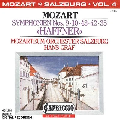 Mozart, W.A.: symphonies, Vol. 4 (Salzburg Mozart EU M orchestra, graf) - no是. 9, 10, 35, 42 安定 43 專輯 Hans Graf