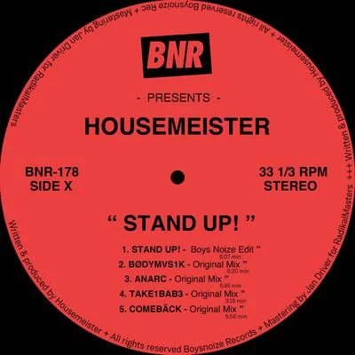 Housemeister Stand Up!