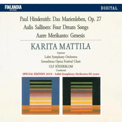 HindemithSallinenMerikanto 专辑 Karita Mattila/Thomas Quasthoff/Violeta Urmana/Berliner Philharmoniker/Claudio Abbado