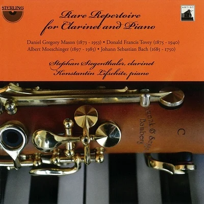 Rare Repertoire for Clarinet and Piano 專輯 Konstantin Lifschitz