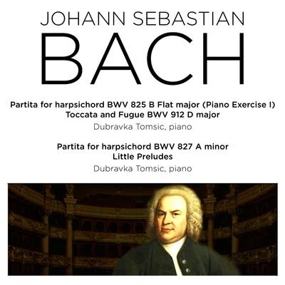 Bach: partita for harpsichord BW V 825 - 827, toccata安定fugue, BW V 912 3 little prelude是 專輯 Hugo Steurer