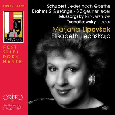 Marjana LipovšekConcentus Musicus WienNikolaus Harnoncourt Schubert, Brahms & Mussorgsky: Lieder (Live)