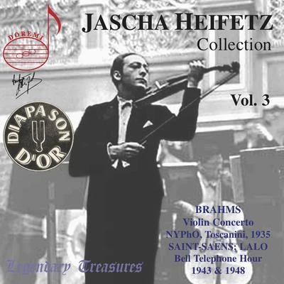 Jascha Heifetz Collection, Vol. 3 (Live) 專輯 NDR Radiophilharmonie/New York Philharmonic/Maurice Gendron/Bamberger Symphoniker/Radio-Sinfonieorchester Stuttgart des SWR