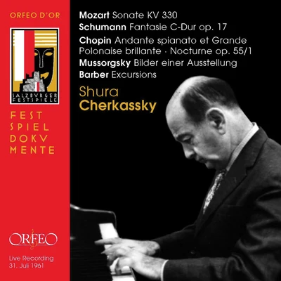 Mozart, Schumann, Chopin & Others: Piano Works (Live) 專輯 Shura Cherkassky