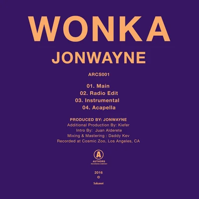 Wonka 專輯 OhBliv/Pyramid Vritra/Jonwayne/Issue/Dark Twaine