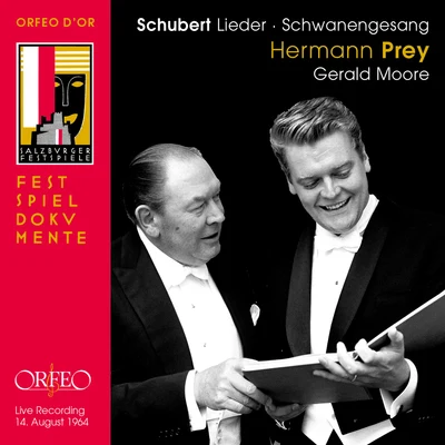 Schubert: Lieder (Live) 專輯 Hermann Prey