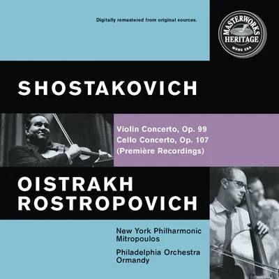 David Oistrakh/Mstislav Rostropovich Shostakovich: Violin and Cello Concertos