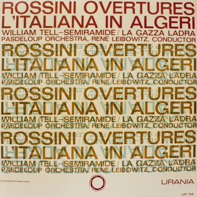 Rossini Overtures 專輯 René Leibowitz/Orchestre de la Société des concerts symphoniques de Paris