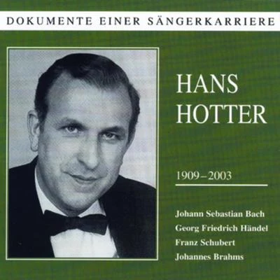 Hans HotterKarl BohmWiener Philharmoniker Dokumente einer Sängerkarriere - Hans Hotter