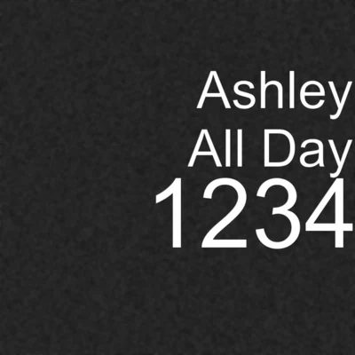 1234 專輯 Ashley All Day/CHXPO