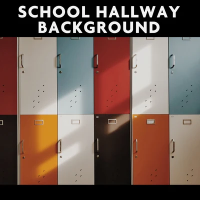 White Noise Radiance School Hallway Background