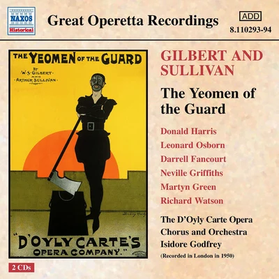 SULLIVAN: Yeomen of the Guard (DOyly Carte) (1950) 專輯 Isidore Godfrey