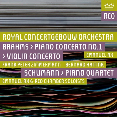 BRAHMS, J.: Piano Concerto No. 1Violin ConcertoSCHUMANN, R.: Piano Quartet (F.P. Zimmermann, Ax, Royal Concertgebouw Orchestra, Haitink) 專輯 Enrico Pace/Frank Peter Zimmermann