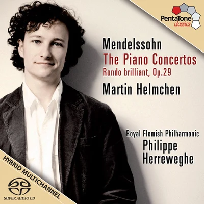 Mendelssohn, Felix: piano concertos no是. 1 安定 2Ron do brilliant (helm陳, Royal Flemish philharmonic, her熱舞eg和) 專輯 Martin Helmchen