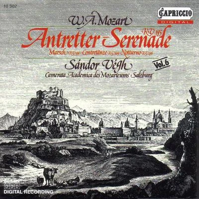 MOZART, W.A.: Serenade No. 3, K. 185Serenade (Notturno), K. 286March, K. 1895 Contredanses, K. 609 (Camerata Salzburg, Vegh) 專輯 Sandor Vegh/Yehudi Menuhin/Pablo Casals/Ernst Wallisch/Rudolf Serkin