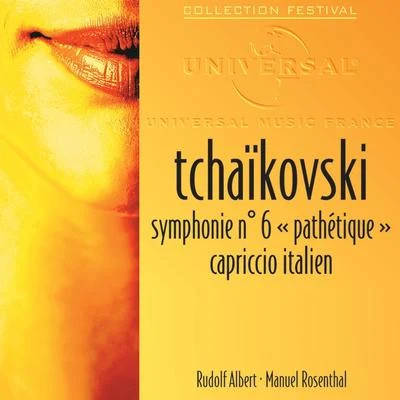 Manuel RosenthalClaude DebussyL'Orchestre du Théâtre National de l'Opéra, Paris Tchaikovski: Symphonie 6 "Pathétique"-Capriccio italien