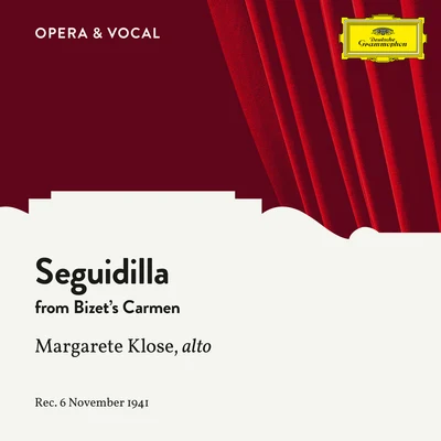 Bizet: Seguidilla 專輯 Margarete Klose