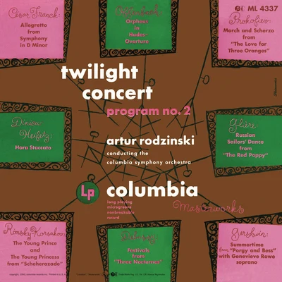 Twilight Concert 2 專輯 Artur Rodziński