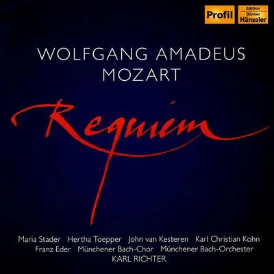 MOZART, W.A.: Requiem, K. 626 (Stader, Topper, Van Kesteren, Kohn, Munich Bach Choir and Orchestra, K. Richter) (1961) 專輯 Münchner Bach-Chor/Karl Richter/Münchner Bach Orchester