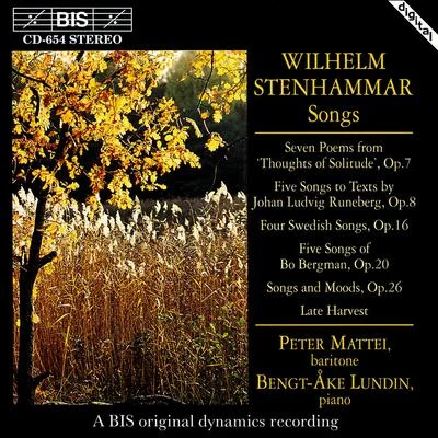 STENHAMMAR: Songs, Opp. 7, 8, 16, 20, and 26 專輯 Peter Mattei