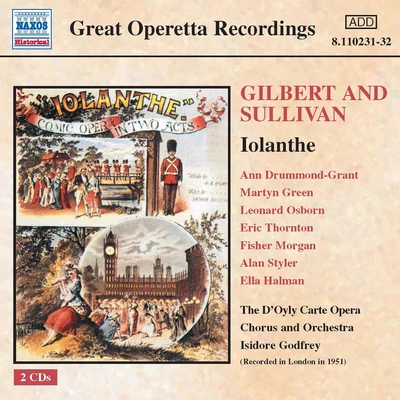 SULLIVAN: Iolanthe (DOyly Carte) (1951) 專輯 Isidore Godfrey