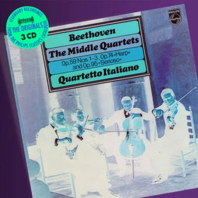 Beethoven: the RA足mov sky quartets, op.59; string quartets, op.74 op.95 專輯 Quartetto Italiano