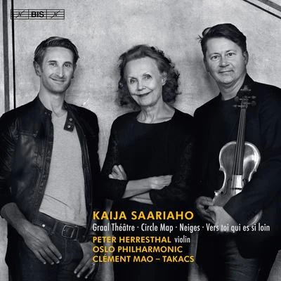 Kaija Saariaho: Circle Map, Graal théâtre, Vers toi qui es si loin & Neiges 專輯 Vienna Orchestra/Oslo Philharmonic Orchestra/Alfredo Antonini/F. Charles Adler/William Strickland