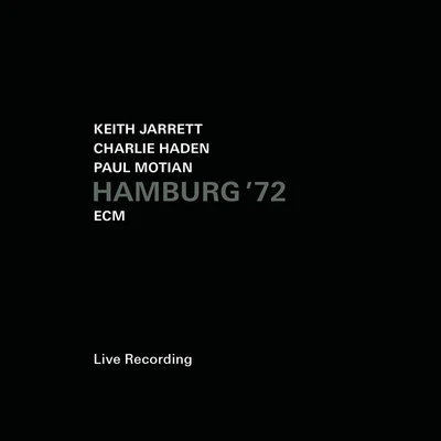 Hamburg 72 專輯 Keith Jarrett