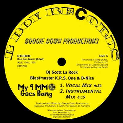 My 9mm Goes BangCriminal Minded 专辑 Boogie Down Productions