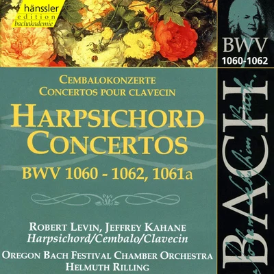 BACH, J.S.: Concertos for Two Harpsichords, BWV 1060-1062, 1061a 專輯 Jeffrey Kahane