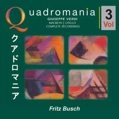 Giuseppe Verdi: „MacbethOtello-Vol.3 专辑 Fritz Busch