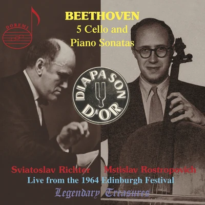 Beethoven: 5 Cello Sonatas Live (Edinburgh Festival, 1964) 專輯 Sviatoslav Richter