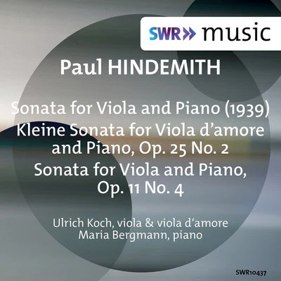 HINDEMITH, P.: Viola Sonata (1939)Kleine Sonata No. 2 for Viola damore and PianoViola Sonata, Op. 11, No. 4 (U. Koch, M. Bergmann) 專輯 Ulrich Koch