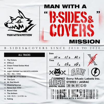 MAN WITH A "B-SIDES & COVERS" MISSION 专辑 MAN WITH A MISSION