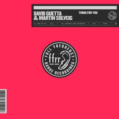 Thing For You (With Martin Solveig) 專輯 David Guetta