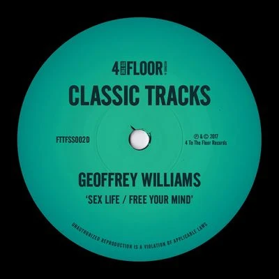 *** LifeFree Your Mind 專輯 Geoffrey Williams