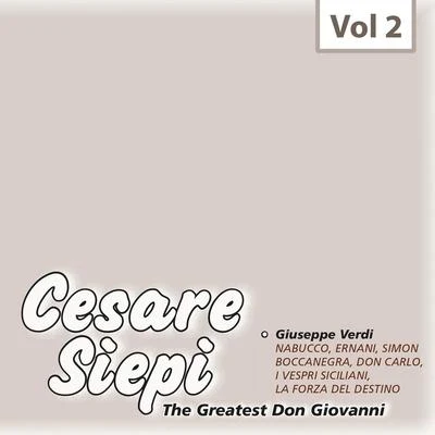 Cesare Siepi - The Greatest Don Giovanni, Vol. 2 專輯 Cesare Siepi