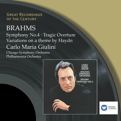 Carlo Maria Giulini Brahms: Symphony No.4, Tragic Overture & Variations on a them by Haydn