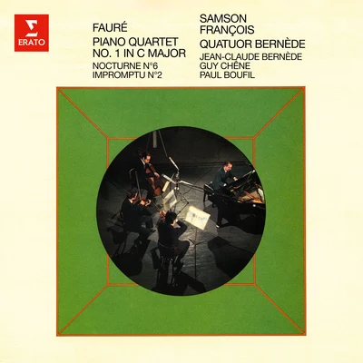 Fauré: Piano Quartet No. 1, Nocturne No. 6 & Impromptu No. 2 專輯 Pierre Barbizet/Samson François